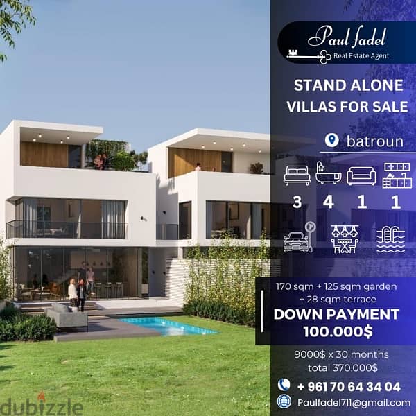 stand alone villas for sale with payment facilities 0