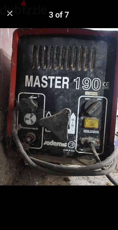 welding machine مكنة لحام sodernic master 19 2