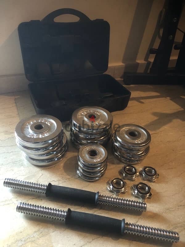 kit 30kg chrome 2