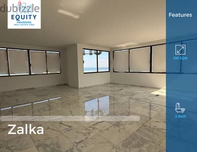 200 SQM Office For Rent In Zalka Prime Location مكتب للإيجار #FR150455