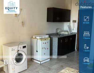 Furnisehd 40 SQM apartment For Rent In Blat Jbeilشقة للإيجار#CM150680