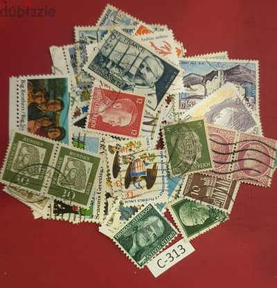 Lot # C-313 World old 50+ stamps since 1940's