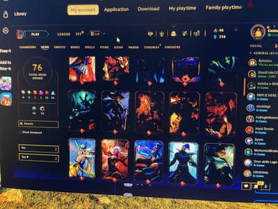 League of legends account for sale