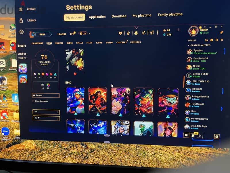 League of legends account for sale 1