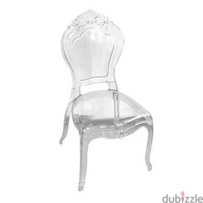 Belle Epoque transparent dinning chair