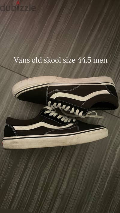 Vans old skool size 44.5 men