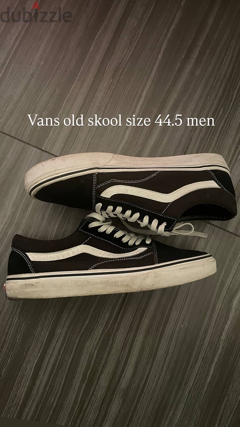 Vans old skool size 44.5 men 0