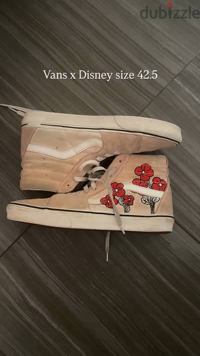 Vans x Disney high tops size 42.5