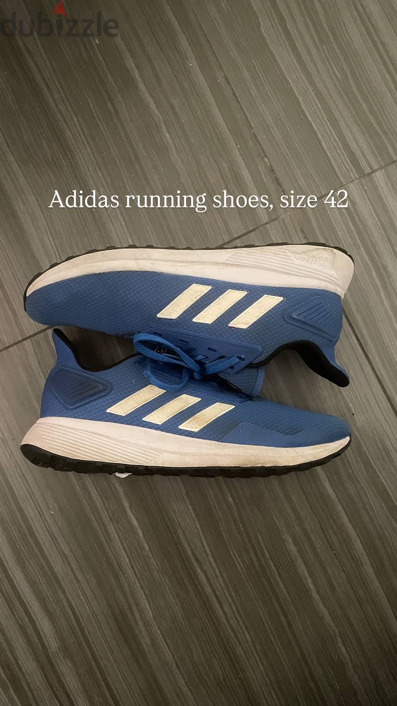 Adidas running shoes size 42 0