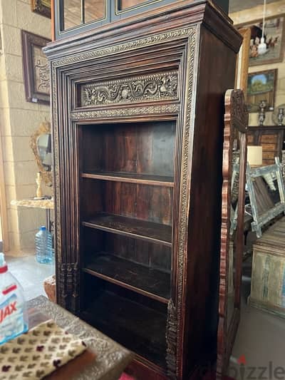 solid wood teak old antique cupboard