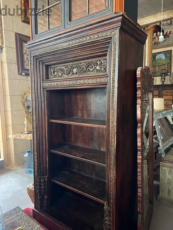 solid wood teak old antique cupboard 2