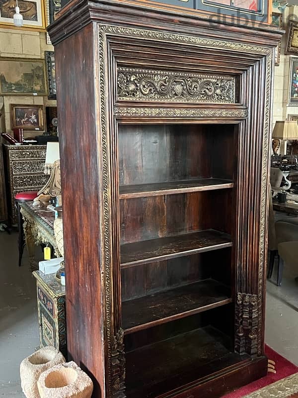 solid wood teak old antique cupboard 6