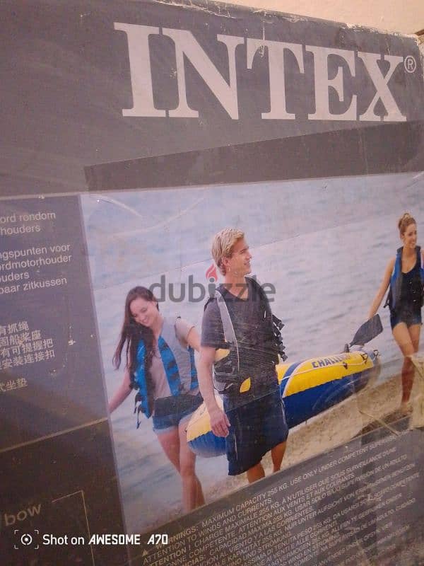 boat  intex 3 3