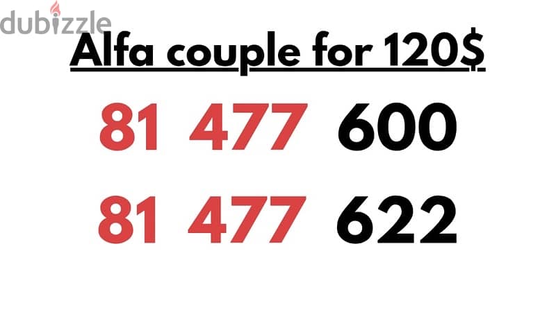 Alfa Couple Numbers bst prices 2