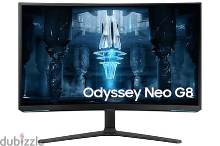 Samsung 32" Odyssey Neo G8 UHD Mini-LED Curved Gaming Monitor - 240Hz