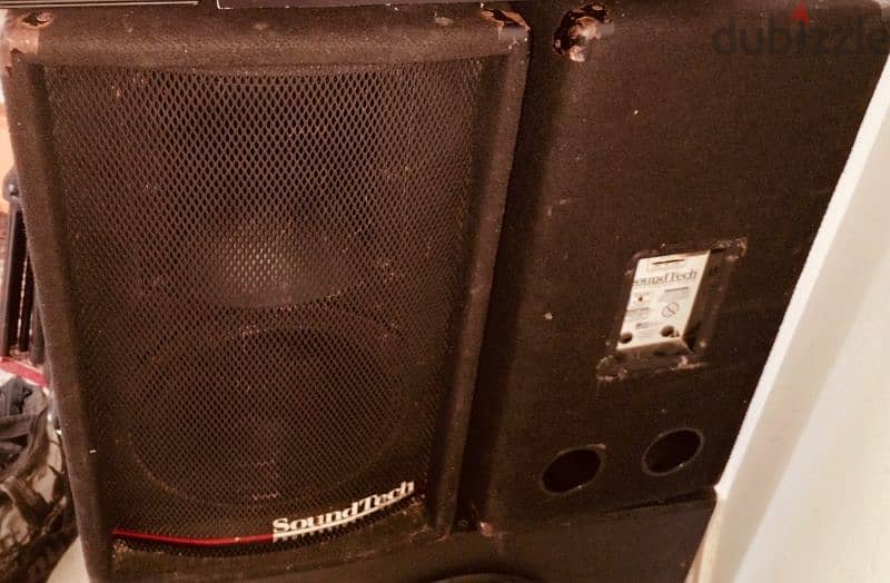 Soundtech loud passive speakers 0