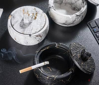 deluxe ashtray marble