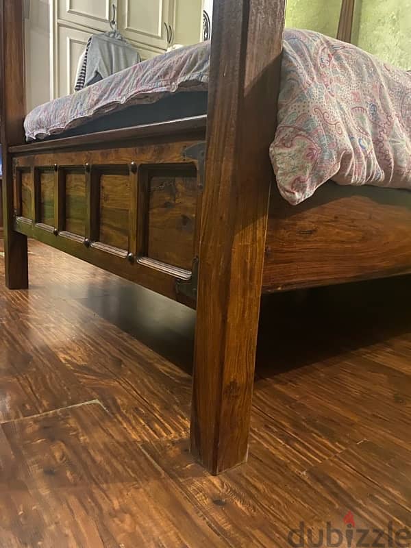 full solid wood bedroom set 6