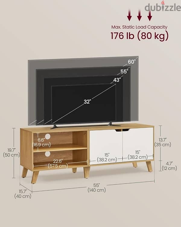 VASAGLE TV Cabinet 2