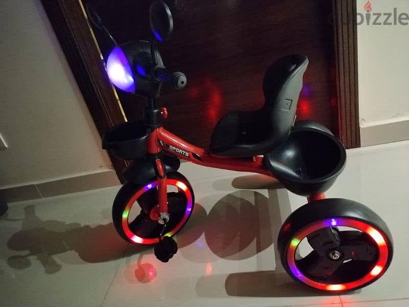 Bicycle 3 wheels with lights and songs 3