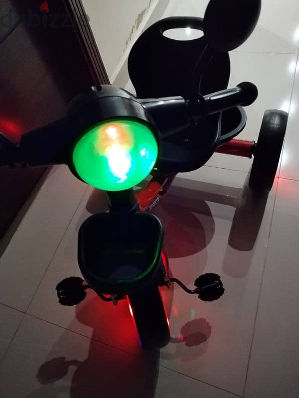 Bicycle 3 wheels with lights and songs 4