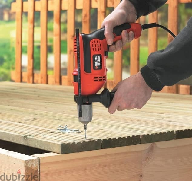 Black + Decker Corded Drill 710W 2