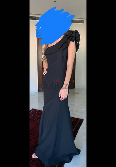 black long dress