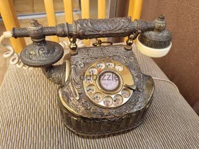 Vintage Antique Old Fashion Rotary Dial Phone