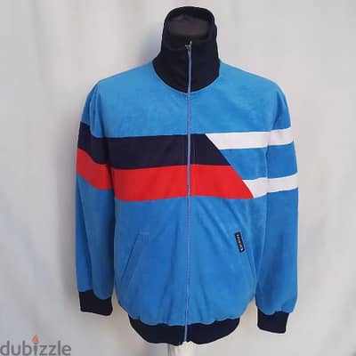 Original "Coq Sportif" Vintage 80s Track Top Jacket Size Men's Medium