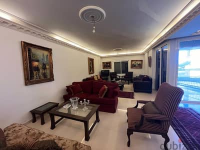 Furnished Apartment+Terrace for sale in Broumana - شقة للبيع في برمانا