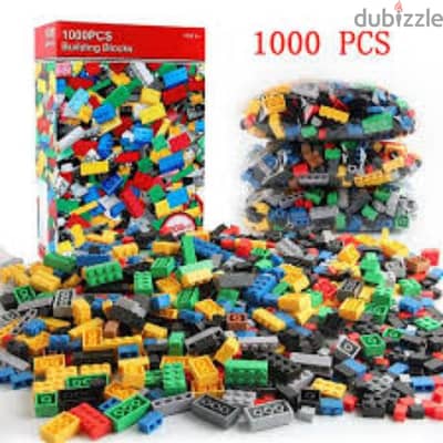 1000 PCS Children diy Creative Bricks Colour Mini Lego Building Blocks