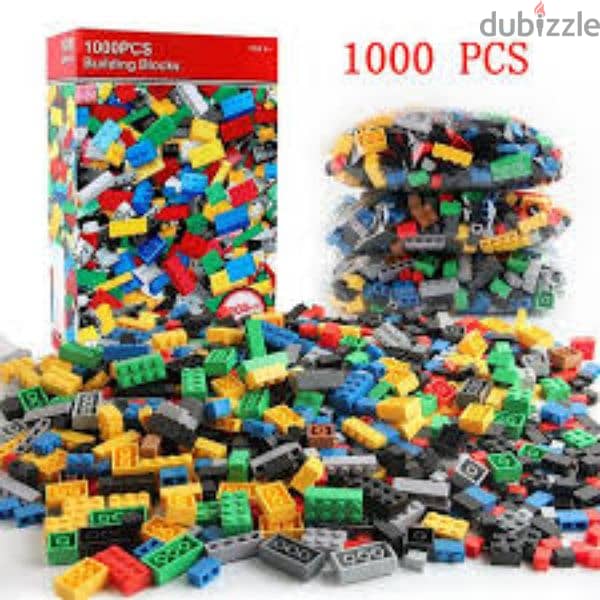 1000 PCS Children diy Creative Bricks Colour Mini Lego Building Blocks 0