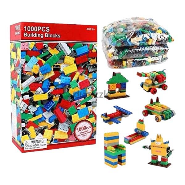 1000 PCS Children diy Creative Bricks Colour Mini Lego Building Blocks 1