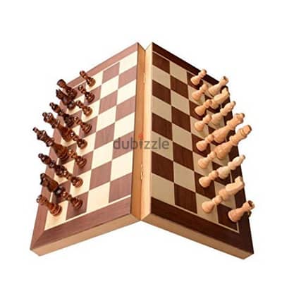 Full Wood Magnetic Chess Board