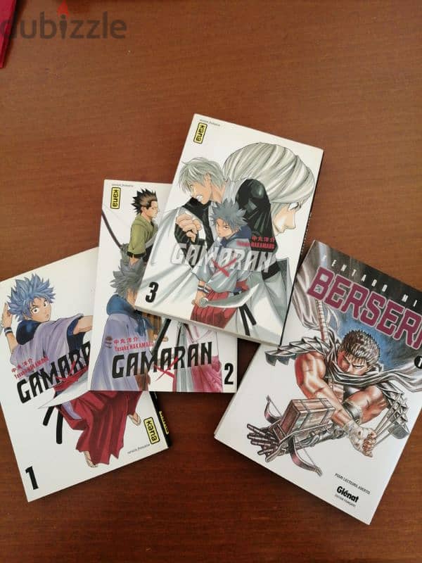 4 Manga - 3 Gamaran / 1 Berserk 1