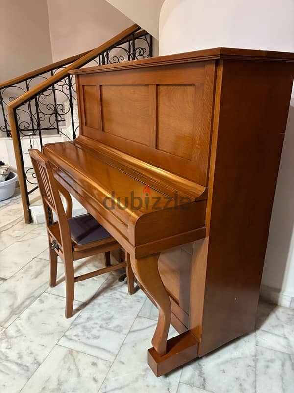 Yamaha Piano & Adjustable Chair 1