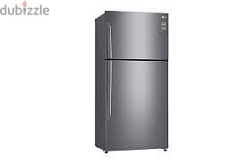 LG REFRIGERATOR SILVER GN-C752HQCL Inverter براد انفرتر 25 قدم ال جي 4