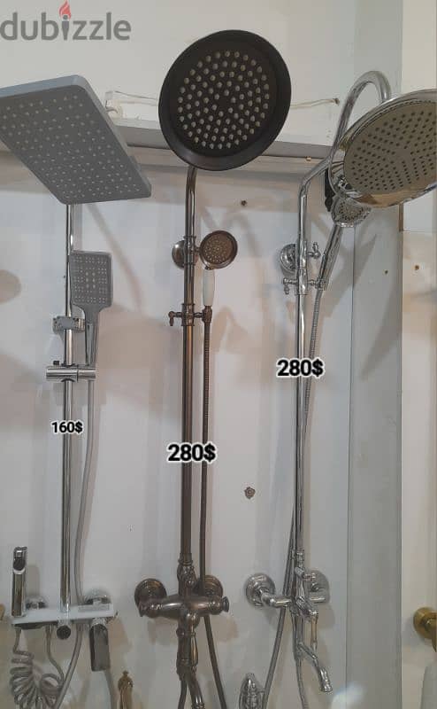 shower system،rain showers,bardosh. دوش كامل 10