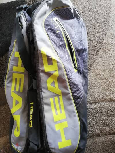 head team tennis bag 6 to 8 rakets