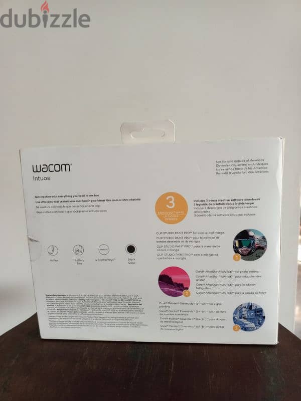 Wacom Intuos Bluetooth Creative Pen Tablet 1