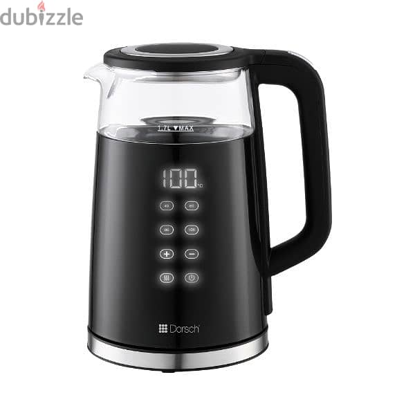 Dorsch 1.7L Kettle with Touch screen & Digital Display 1