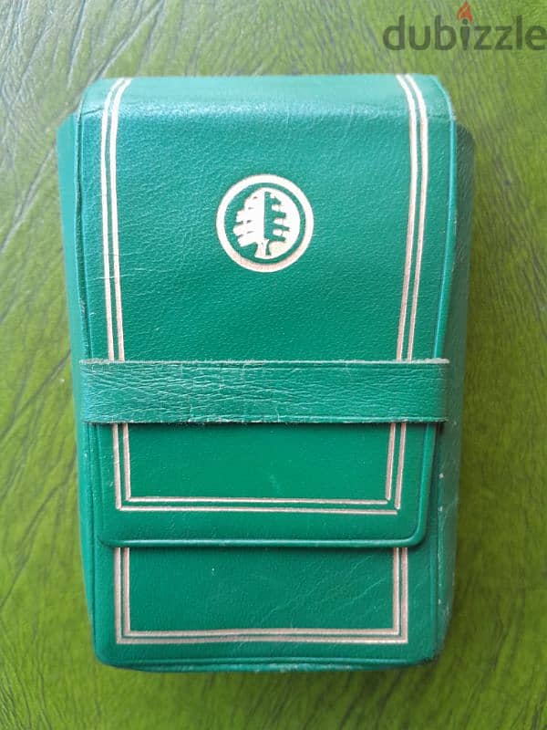 Vintage deck of Casino de Liban in leather MEA pouch 3