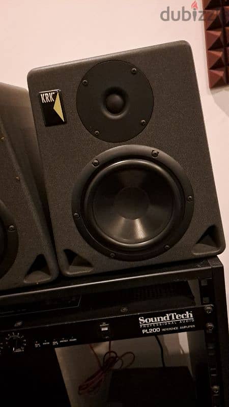 KRK Rokit Studio Monitors pair Made in USA , Soundtech SPL 200 3