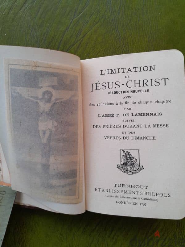 Vintage Rare Vatican copy of imitation of Jesus Christ 1905 4