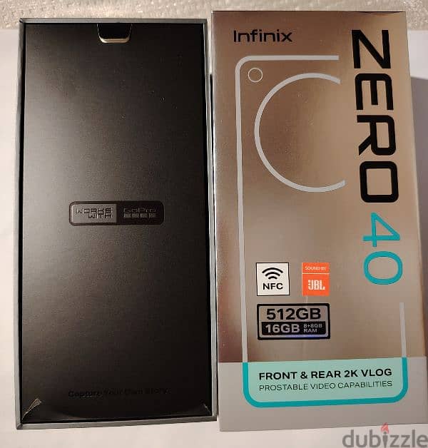 infinix zero 40 4g 512 used 2 days 1