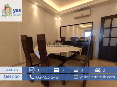 Sabtieh 150m2 | Furnished Flat | Quiet Area | Greenery | AA |