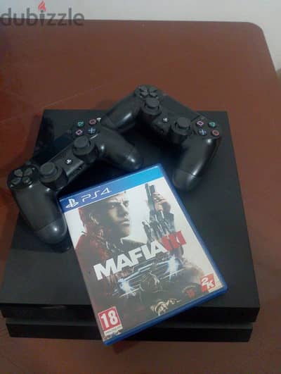 playstation 4 fat 500g and  cd mafia 3