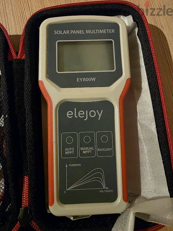 Solar panels multimeter 3