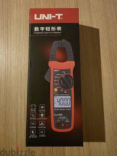 Clamp meter DC/AC