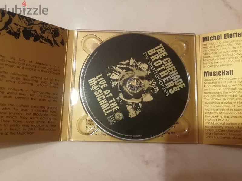 The Chehade Brothers CD by [Elefteriades]– Live At The MusicHall 6$ 1